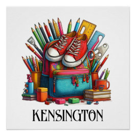 PÔSTER O ABC OLHA PARA MIM - TEMA