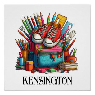 PÔSTER O ABC OLHA PARA MIM - TEMA