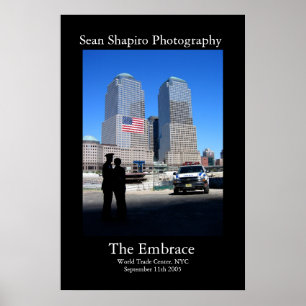 Poster O abraço - 9/11 de memorial