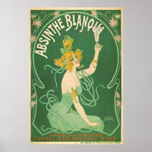 Poster O absinto Blanqui