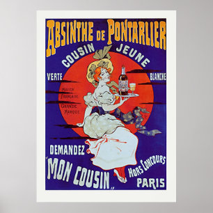 Pôster O Absinto de Pontarlier