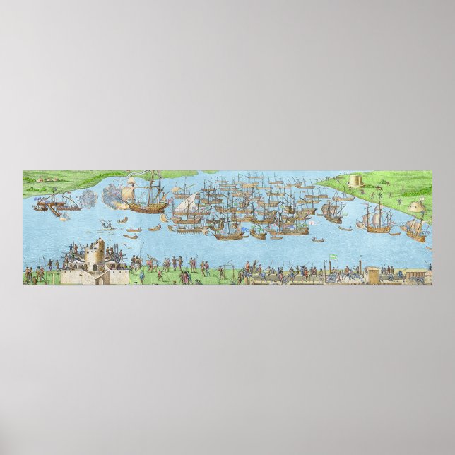 Pôster O acampamento das Forças Inglesas (Frente)