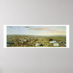 Poster O acampamento de Uruguaiana, Rio Grande, Brasil