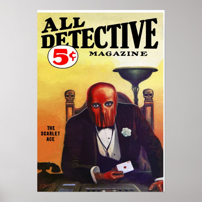 Pôster O Ace Escarlate (Frente)