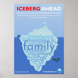 Poster O Acidente Iceberg