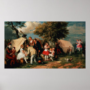 Pôster O Acrobats Camp, Epsom Downs