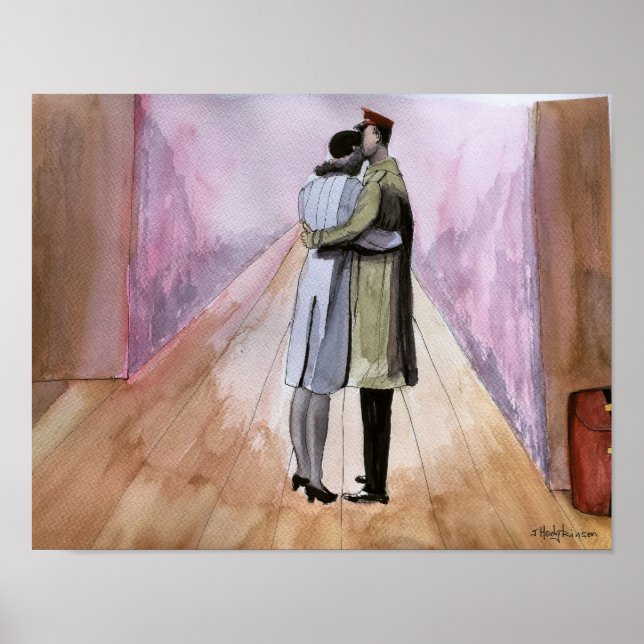 Poster "O Adeus" (Frente)