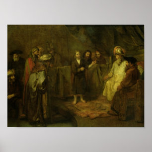 Pôster O adolescente de doze anos Jesus na frente do