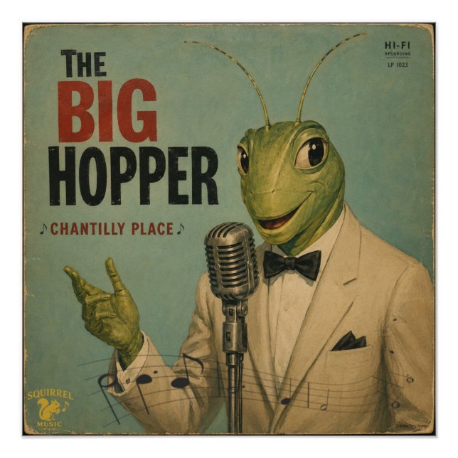 Pôster O Álbum do Big Hopper: uma Paródia (Frente)