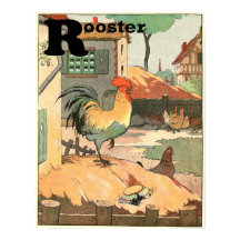 O Alfabeto Do Livro De Histórias Do Rooster