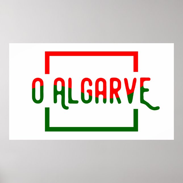 Poster O Algarve (Frente)