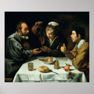 Pôster O almoço, 1620