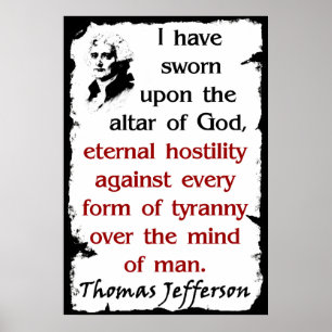 Pôster O altar do deus