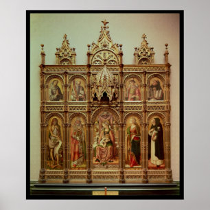 Poster O Altarpiece de Demidoff, 1476