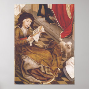 Poster O Altarpiece de sete sacramentos