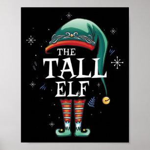 Poster O Alto Elf Xmas Que Corresponde À Família Elf Para