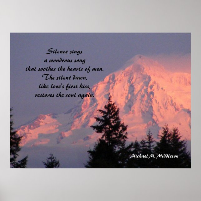 Pôster O amanhecer silencioso (Frente)