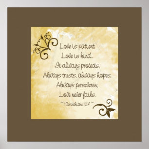 Poster O amor antigo é paciente