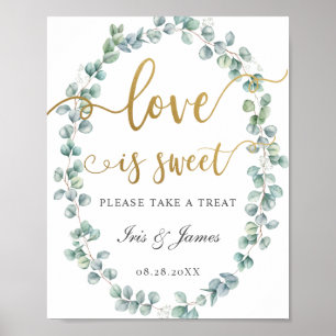 Poster O Amor da Folhagem de Eucalipto é Doce, Pegue um P