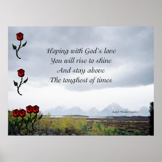 Poster O amor de Deus (Frente)