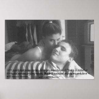 Poster o amor é...