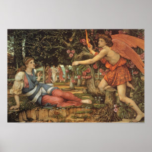 Pôster O amor e a donzela de John Stanhope