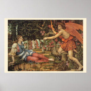 Pôster O Amor e a Donzela por John Stanhope