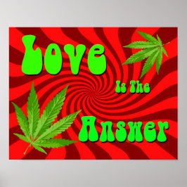 Pôster O Amor É A Resposta