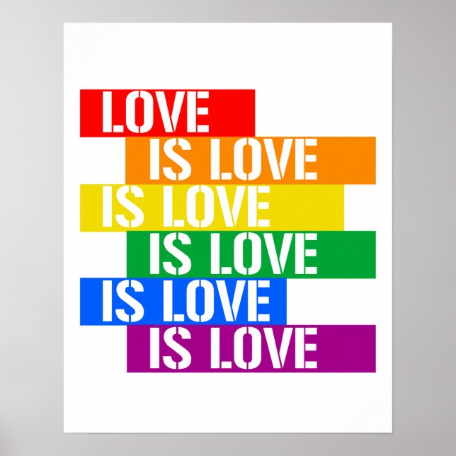 Poster O Amor é Amor (Frente)