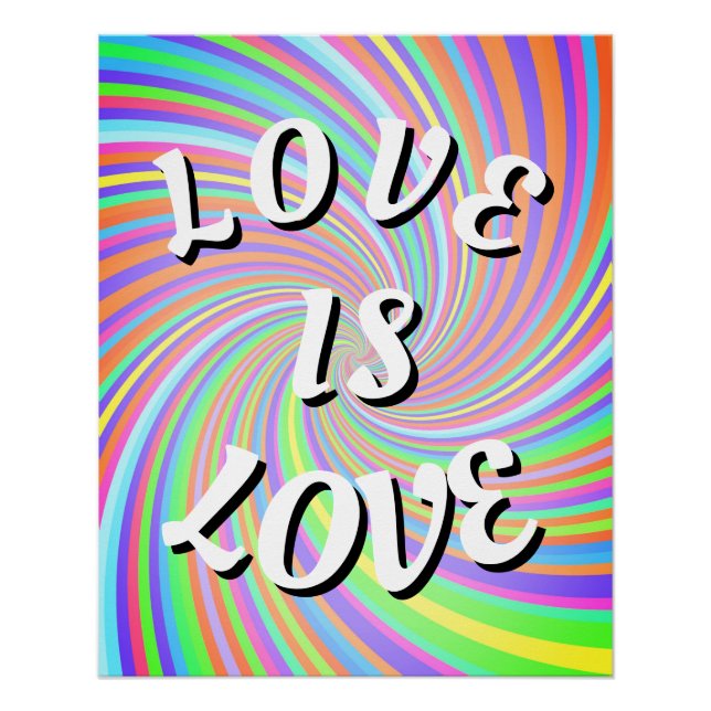 Pôster O Amor é Amor Cartaz do Orgulho (Frente)