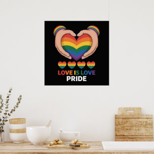 Poster O amor é amor LGBQT