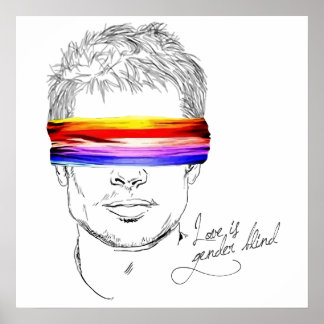 Poster O Amor É Cego De Gênero