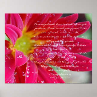 Poster O amor é...Corintianos 13