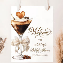 Poster O Amor É Criar Elegante Chá de panela Moderno