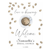 O amor é dar boas-vindas ao Chá de panela