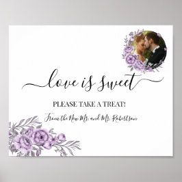 Poster O amor é doce Mesa de deserto sinal verde