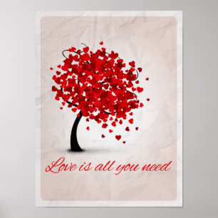 Poster o amor é tudo que você precisa