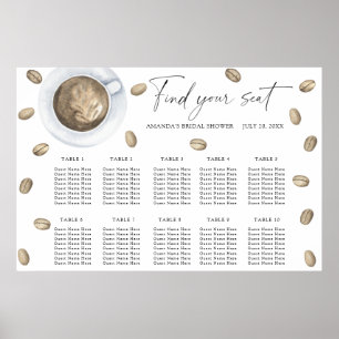 Poster O amor está a criar um gráfico de assentos de casa