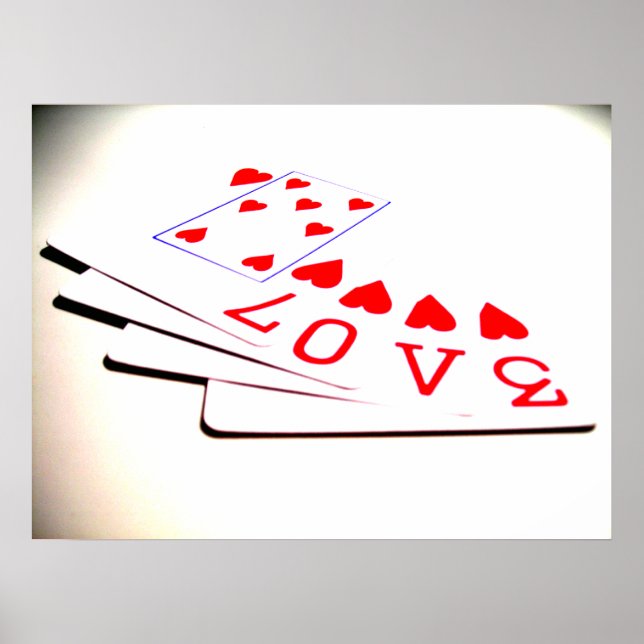 Pôster O amor está nas cartas (Frente)