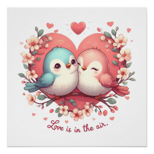 Pôster O amor está no ar