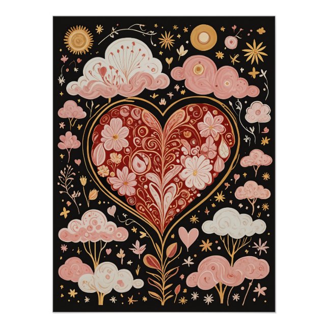 Pôster O amor está no ar (Frente)