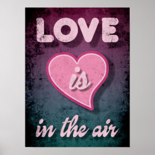 Poster O Amor Está No Ar