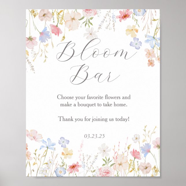 Poster O Amor Está No Sinal De Bar De Sangue (Frente)