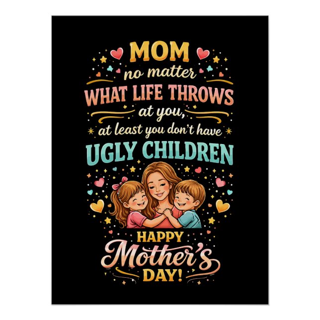 Pôster O Amor Risonho da Mamãe (Frente)