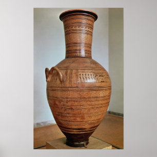 Pôster O Amphora de Dipylon