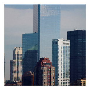 Pôster O amplo centro financeiro Manhattan Nova Iorque