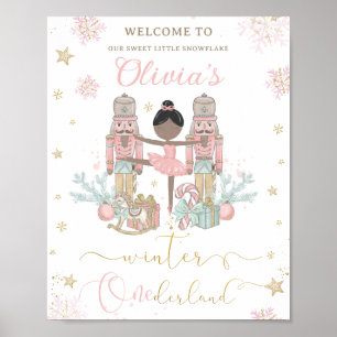 Poster O Aniversário de 1 ano do Inverno Onederland do Qu