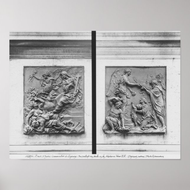 Pôster O Anjo da França expulsando os hereges (Frente)