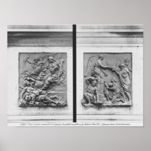 Pôster O anjo de France que expele os heretics