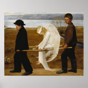Poster O Anjo Ferido, Simberg